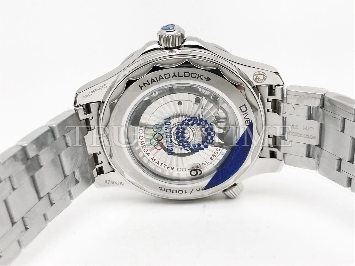 Копия часов Omega Seamaster Diver 300m Master Co-Axial Tokyo Olympics 42mm 522.30.42.20.04.001 Арт.OM-0840