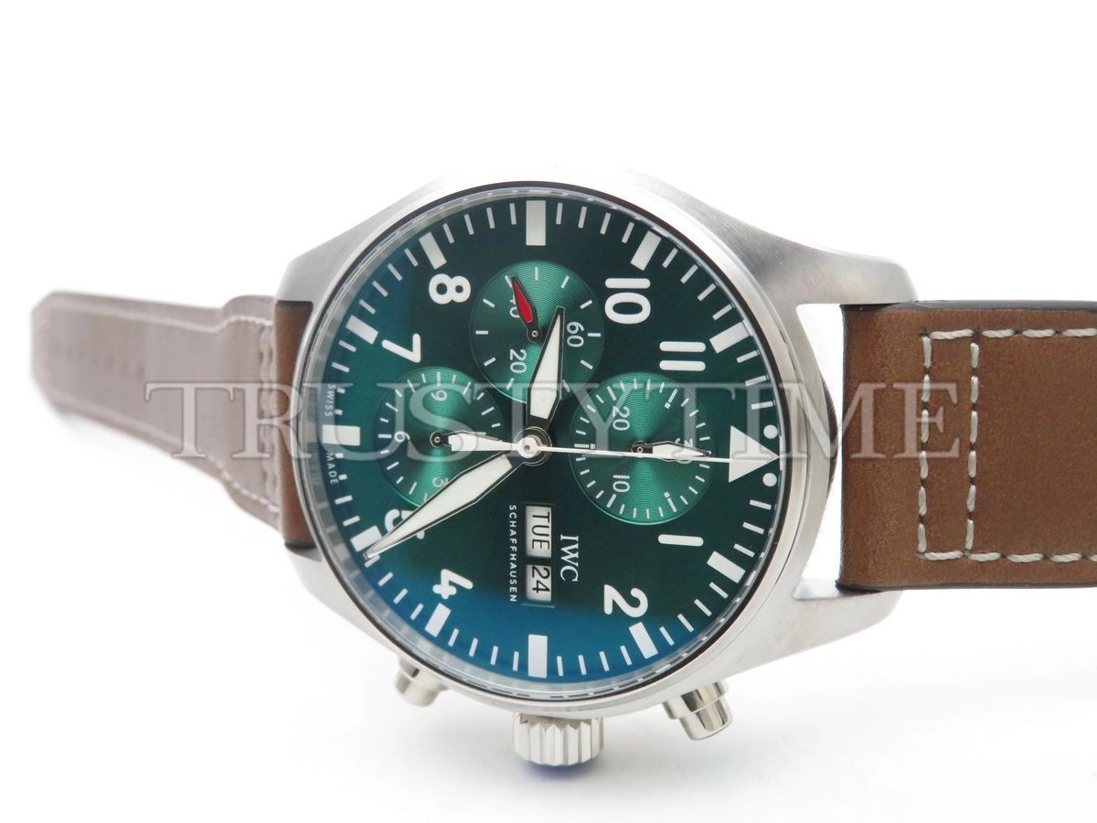 Копия часов IWC Pilot's Watch Chronograph Edition Racing Green 43mm IW377726 Арт.IW-0550