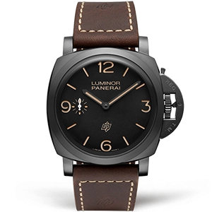 Копия часов Panerai Luminor 1950 3 Days Titanio DLC 47mm PAM00617 Арт.PN-0898