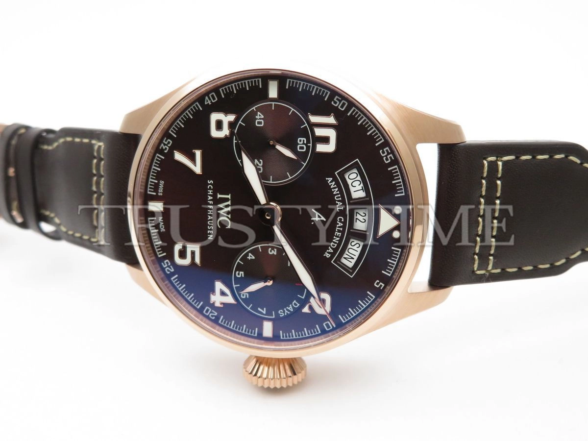 Копия часов IWC Big Pilot's Watch Annual Calendar Edition Antoine De Saint Exupery 46mm IW502706 Арт.IW-0456