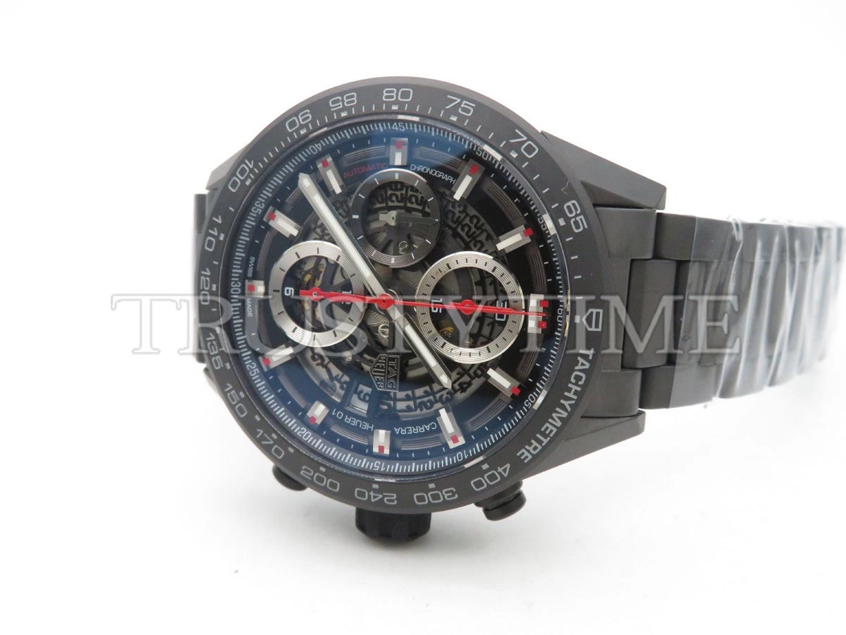 Копия часов Tag Heuer Carrera Calibre Heuer 01 43mm CAR2090.BH0729 Арт.TG-0532
