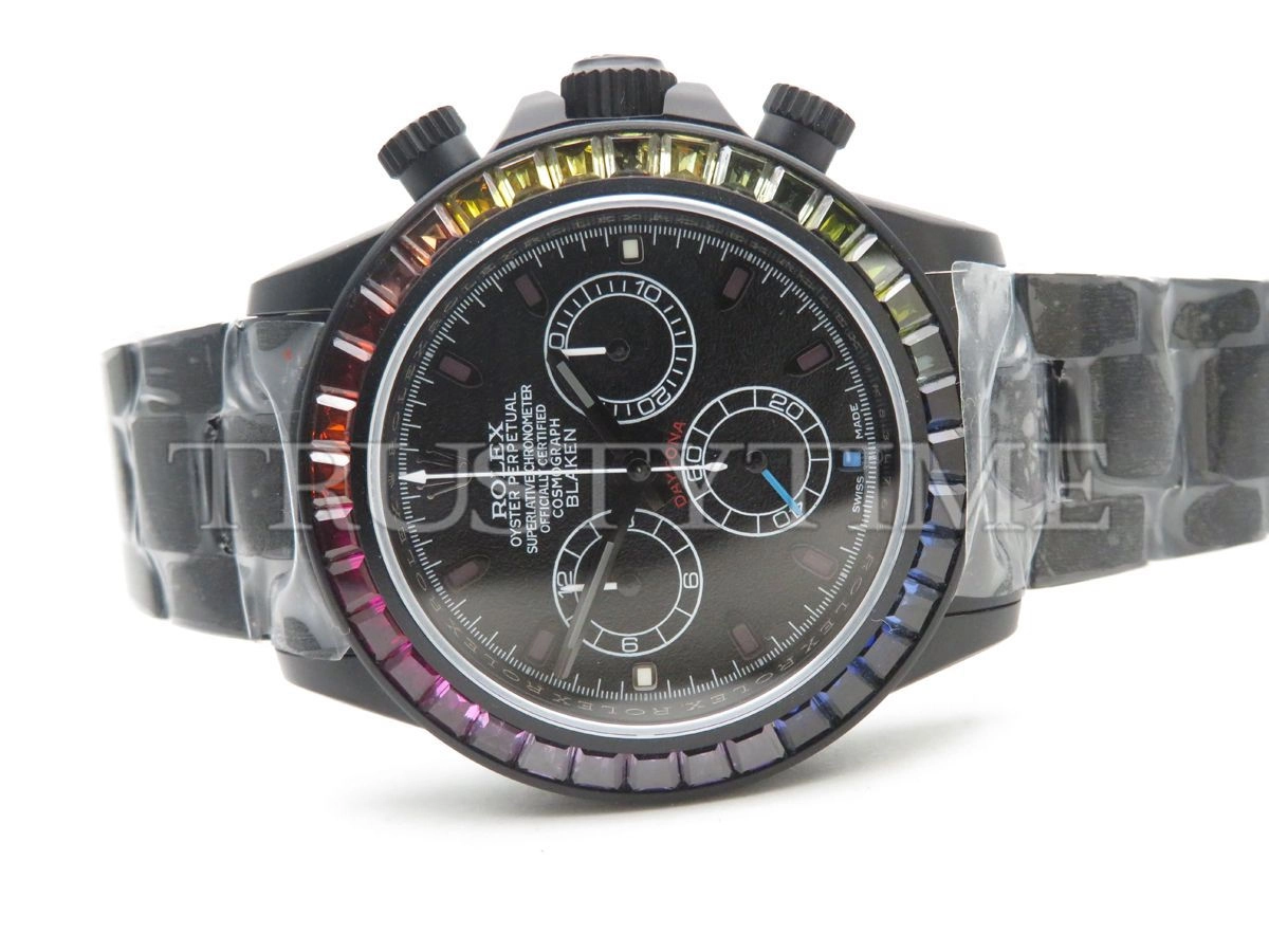 Копия часов Rolex Cosmograph Daytona Blaken Rainbow Арт.RX-1621