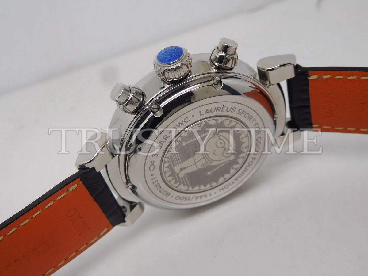 Копия часов IWC Da Vinci Chronograph Edition laureus Sport For Good Foundation 42mm IW393402 Арт.IW-0483