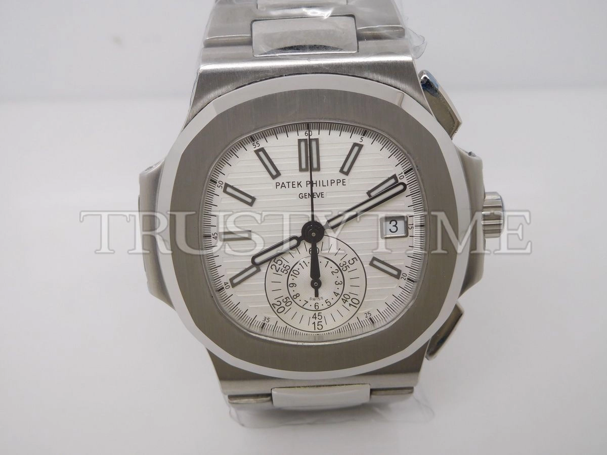 Копия часов Patek Philippe Nautilus Chronograph 40,5mm 5980/1A-019 Арт.PP-0574