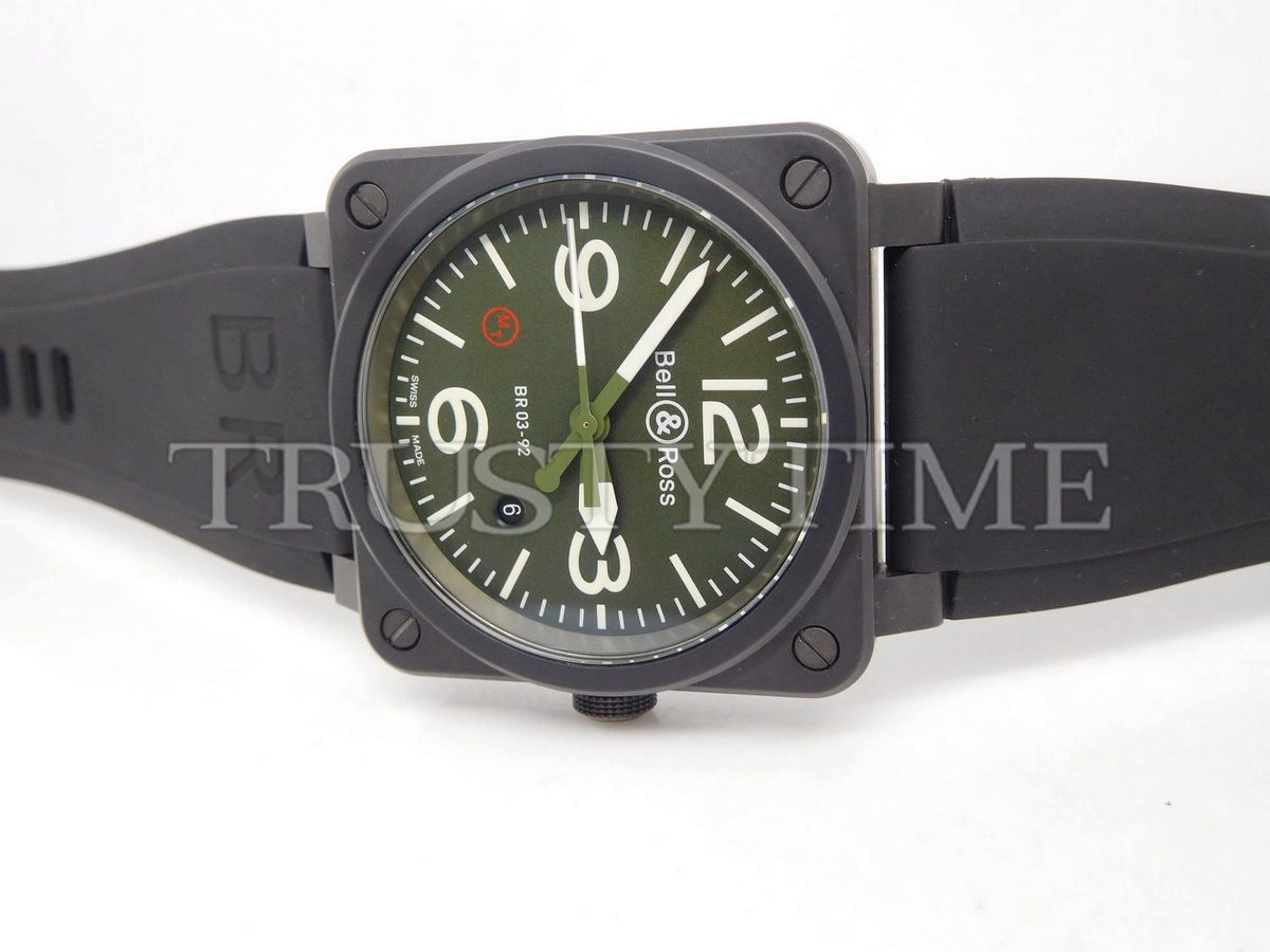 Копия часов Bell & Ross BR 03-92 Military Type BR0392-MIL-CE Арт.BR-0208