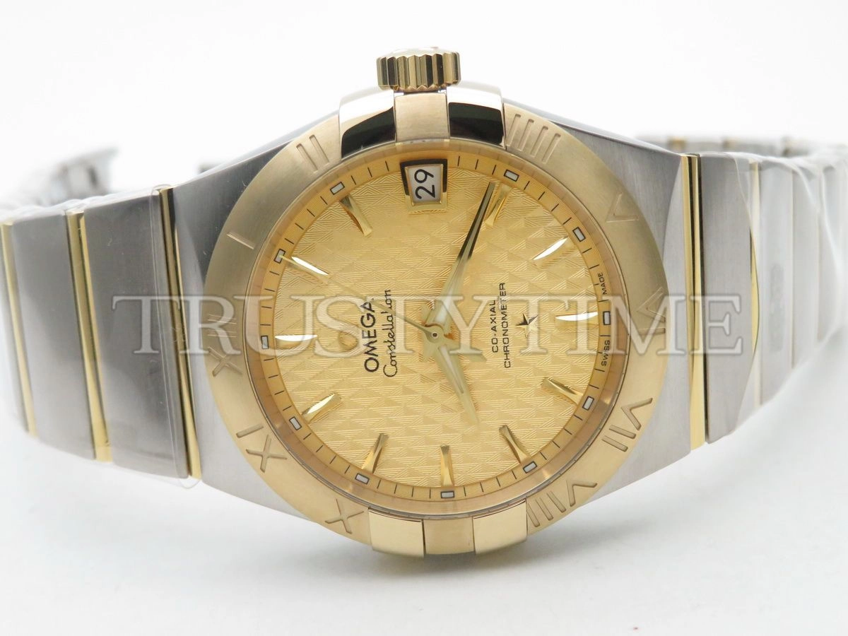 Копия часов Omega Constellation Co-Axial Chronometer 38mm 123.20.38.21.08.002 Арт.OM-0453