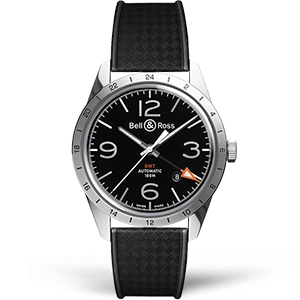 Копия часов Bell & Ross BR 123 GMT BRV123-BL-GMT/SRB Арт.BR-0260
