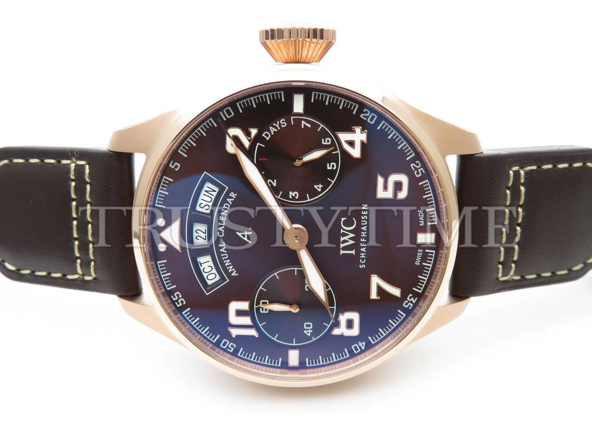 Копия часов IWC Big Pilot's Watch Annual Calendar Edition Antoine De Saint Exupery 46mm IW502706 Арт.IW-0456