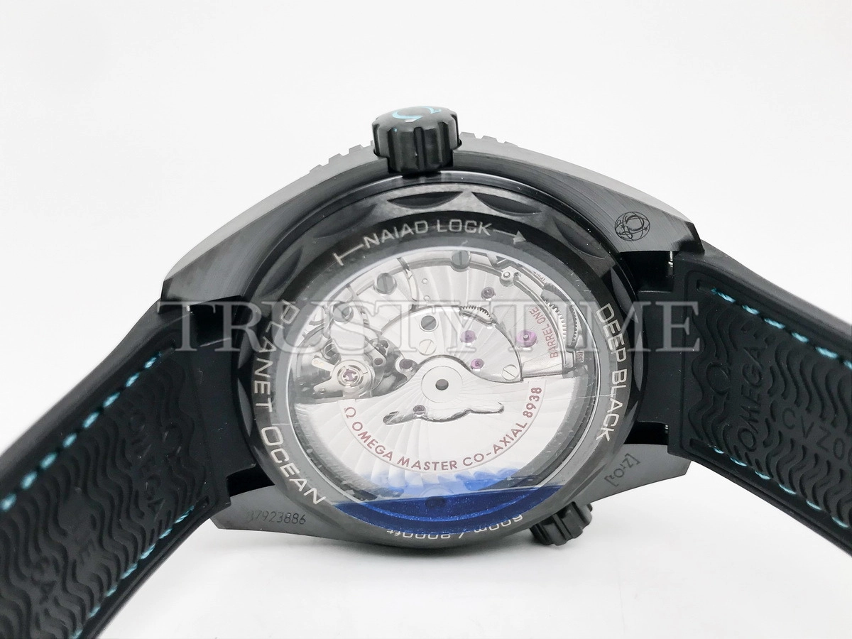 Копия часов Omega Seamaster Planet Ocean 600M Black Ceramic 45.5mm 215.92.46.22.01.006 Арт.OM-1034