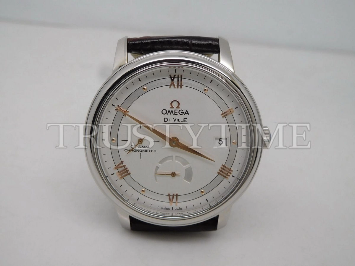 Копия часов Omega De Ville Prestige Co‑Axial Chronometer Power Reserve 39mm 424.13.40.21.02.002 Арт.OM-0508