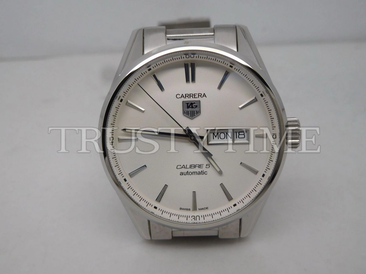 Копия часов Tag Heuer Carrera Calibre 5 Day Date 41mm WAR201B.BA0723 Арт.TG-0429