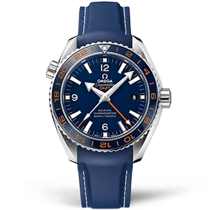 Копия часов Omega Seamaster Planet Ocean 600m Co‑Axial Master Chronometer GMT GoodPlanet 43.5mm 232.30.44.22.03.001 Арт.OM-0526