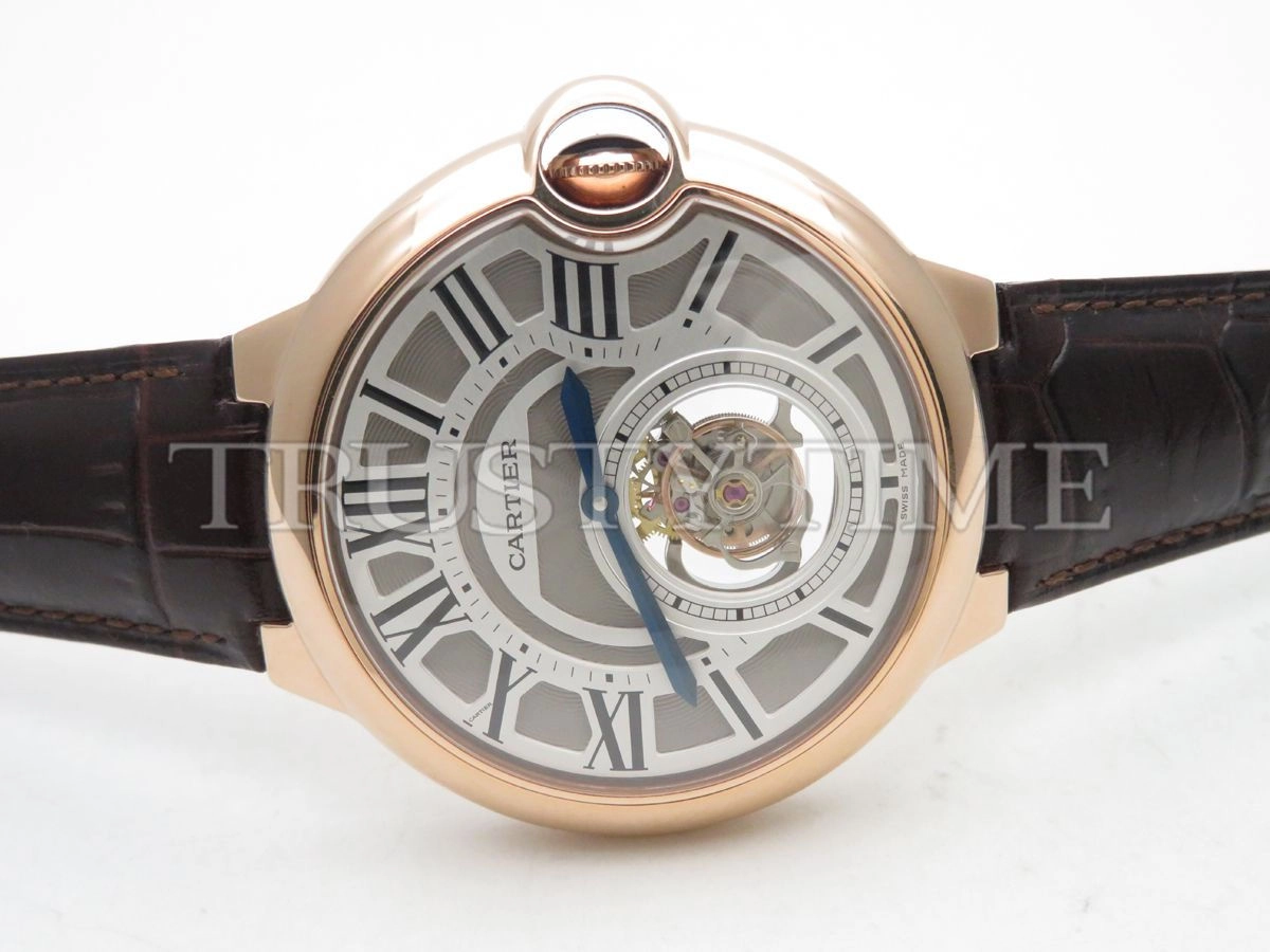 Копия часов Cartier Ballon Bleu Tourbillon 46 W6920001 Арт.CR-0525