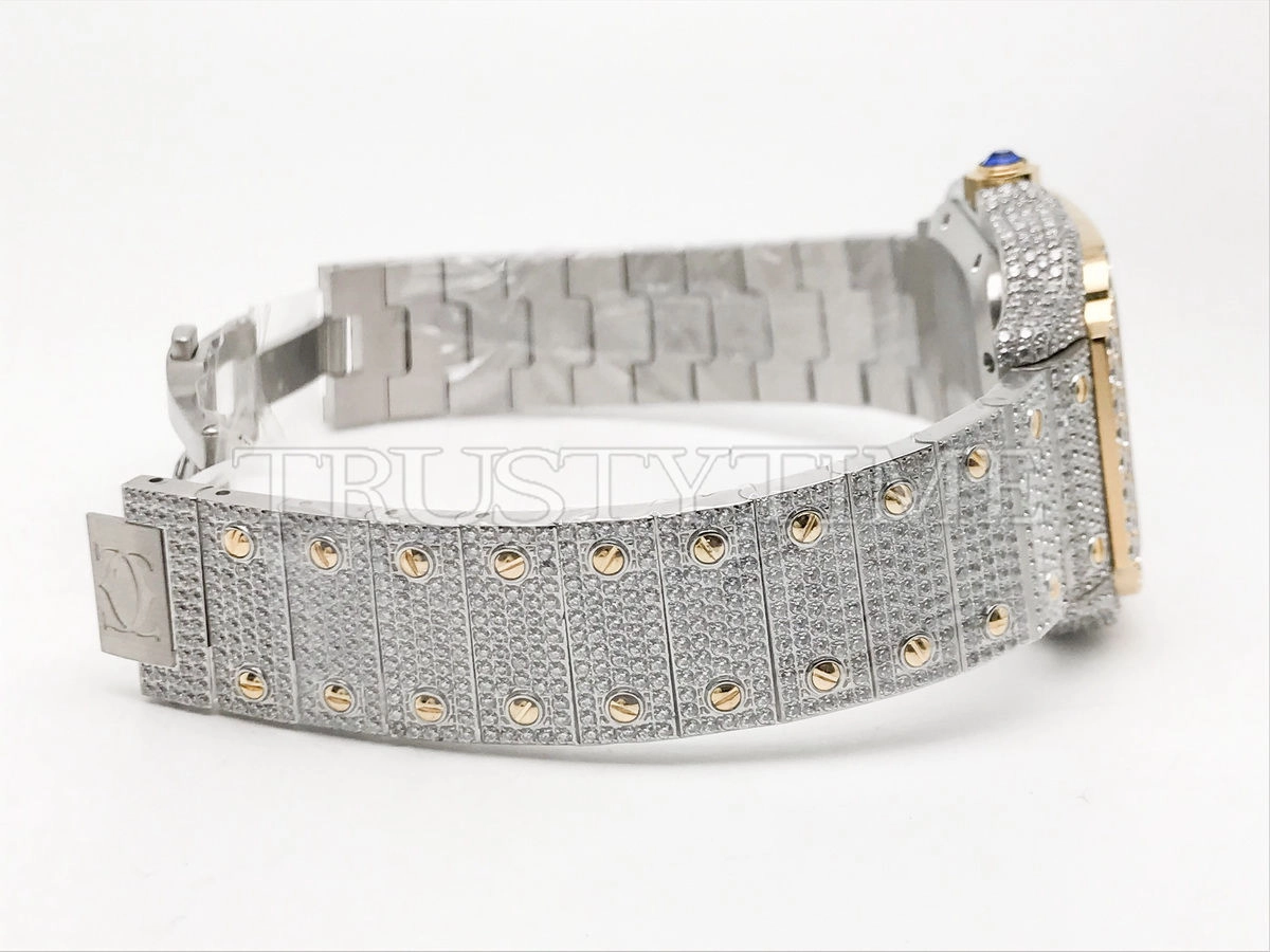Копия часов Cartier Santos De Cartier 40 W2SA0009 Diamonds Арт.CR-0937