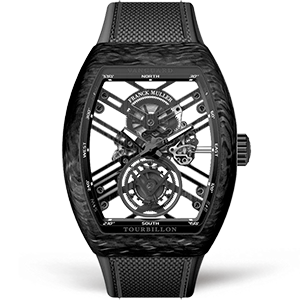 Копия часов Franck Muller Vanguard Tourbillon V45-T-SQT-CARBON-NR Арт.FM-0698