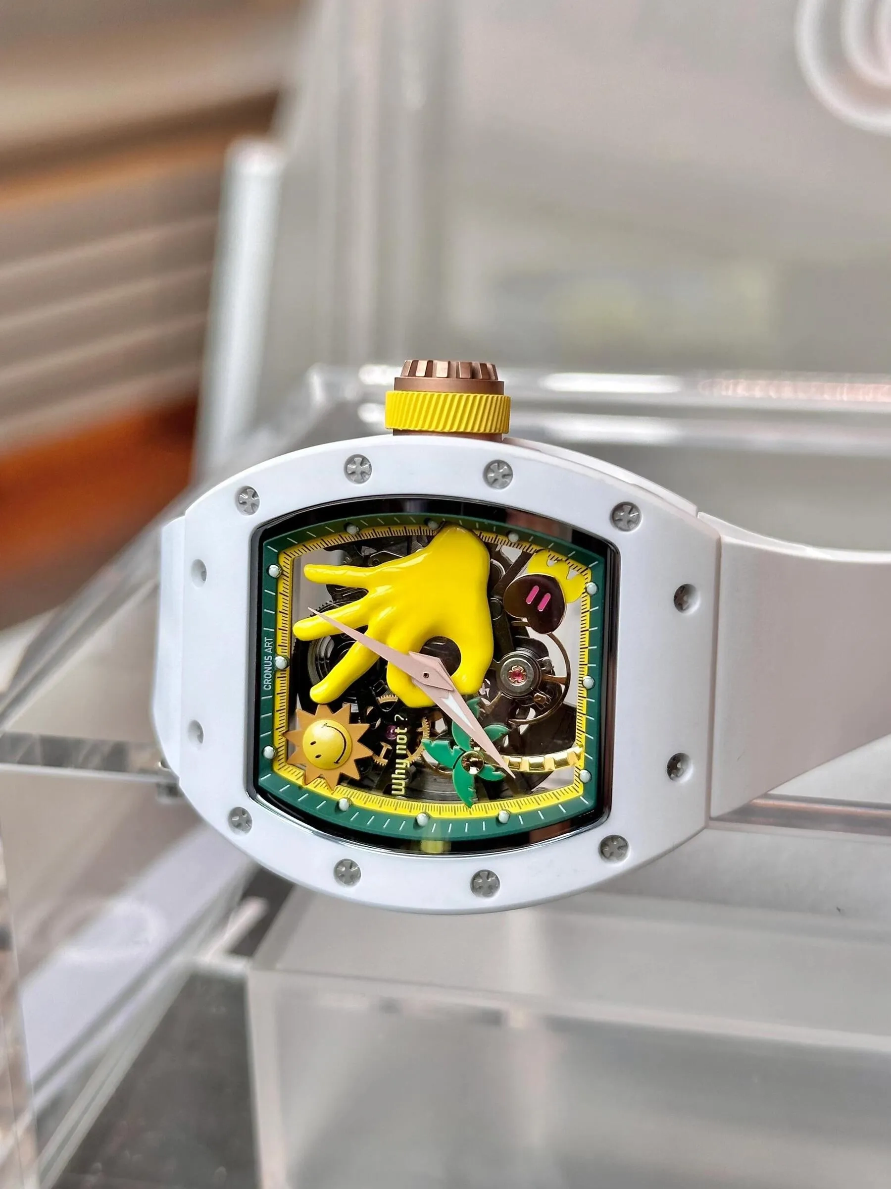 Копия часов CronusArt Ceramic Watch CM007-005 Арт.CA-0406