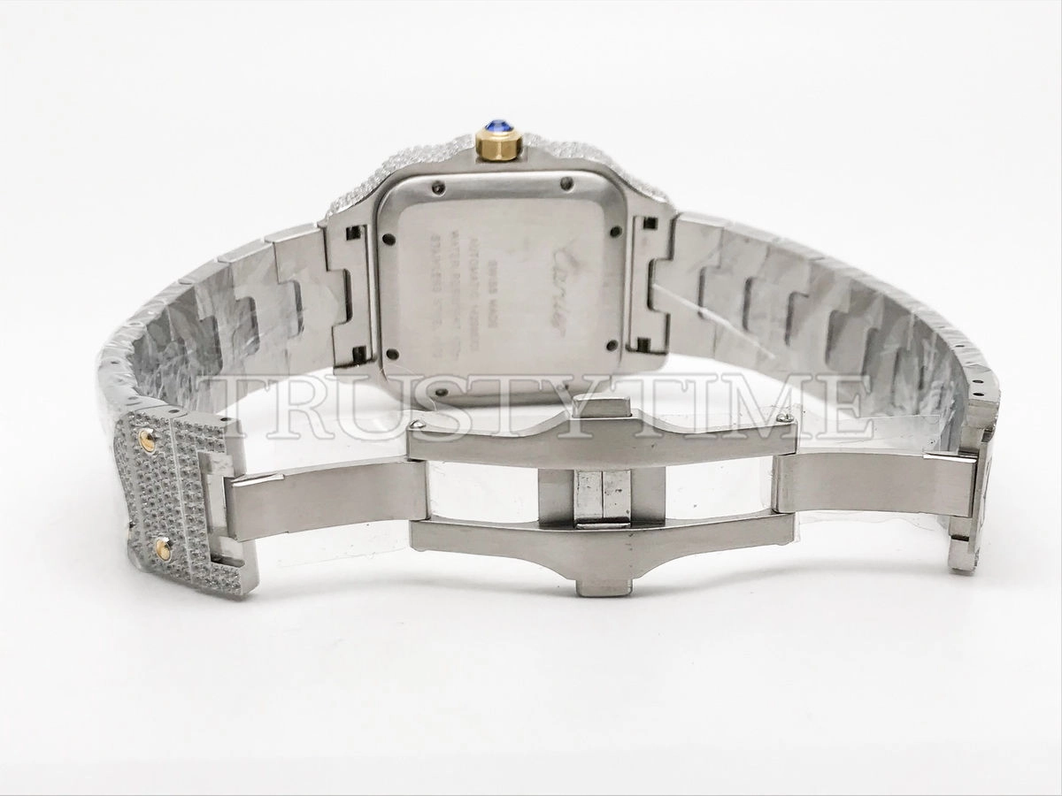 Копия часов Cartier Santos De Cartier 40 W2SA0009 Diamonds Арт.CR-0937