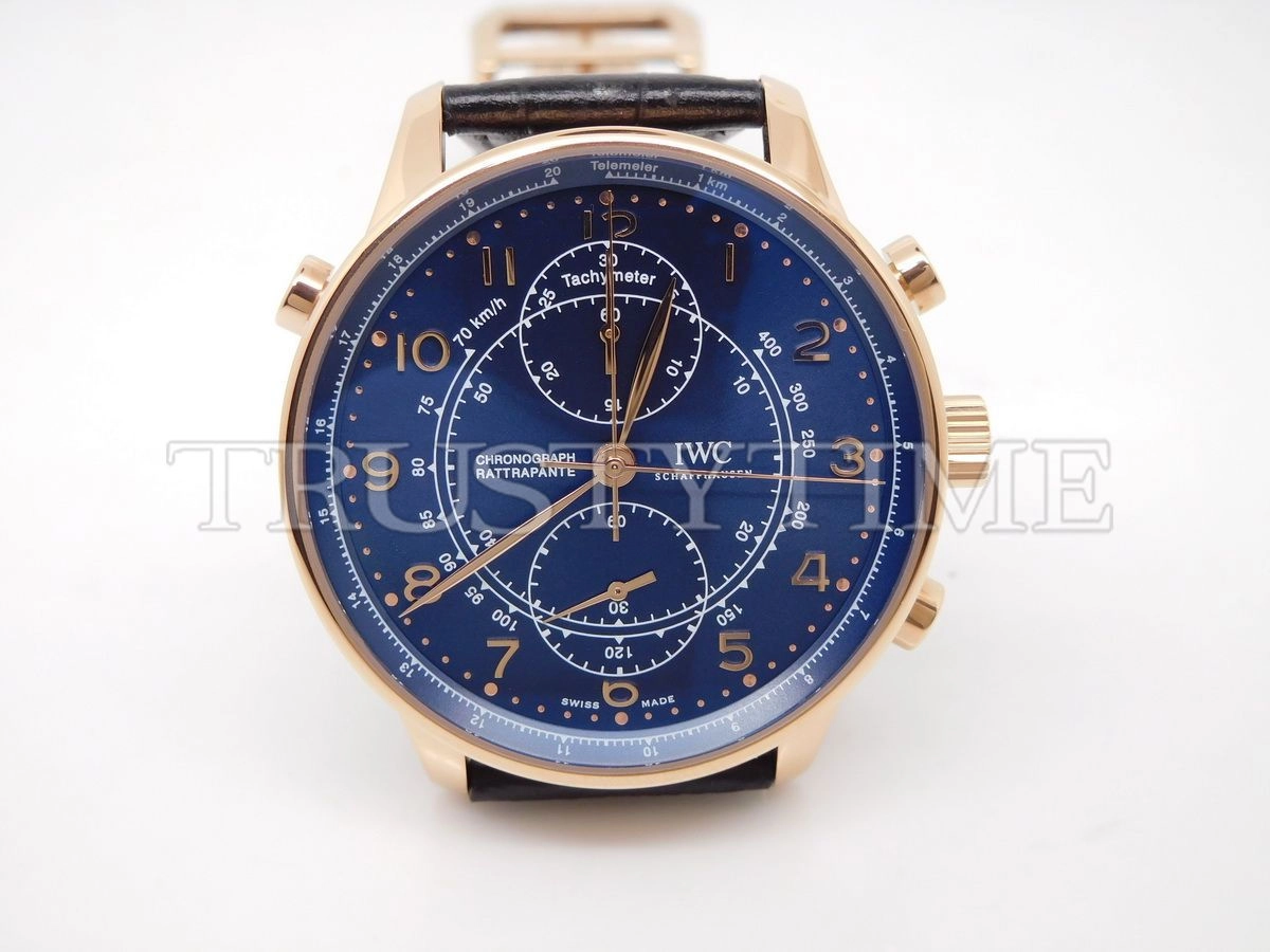 Копия часов IWC Portugieser Chronograph Rattrapante 41mm IW371215 Арт.IW-0705