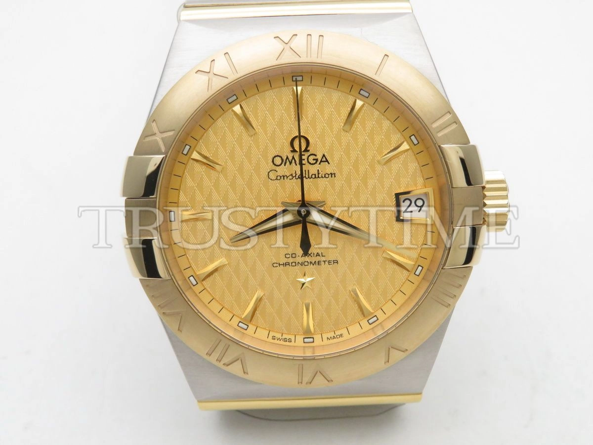Копия часов Omega Constellation Co-Axial Chronometer 38mm 123.20.38.21.08.002 Арт.OM-0453