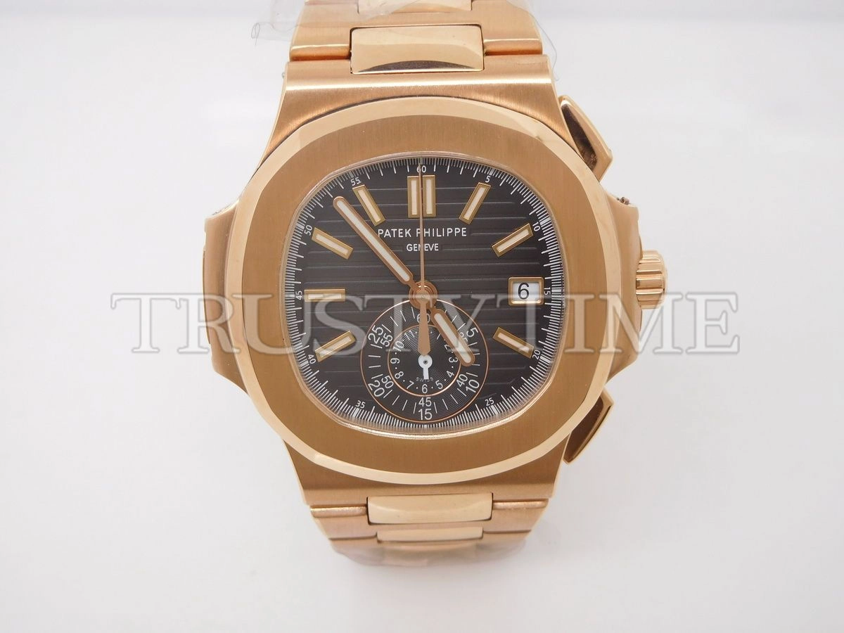 Копия часов Patek Philippe Nautilus Chronograph 40,5mm 5980/1R-001 Арт.PP-0572