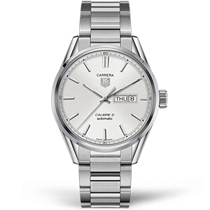 Копия часов Tag Heuer Carrera Calibre 5 Day Date 41mm WAR201B.BA0723 Арт.TG-0429