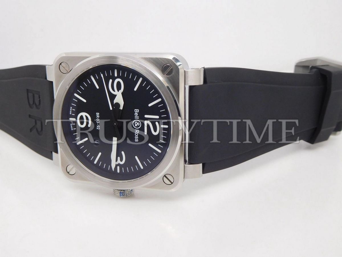 Копия часов Bell & Ross BR 03-92 Black Steel BR0392-BLC-ST Арт.BR-0224
