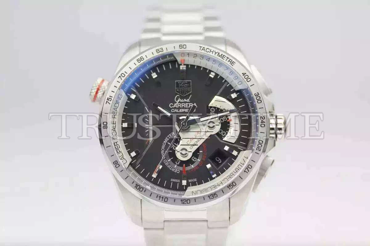 Копия часов Tag Heuer Grand Carrera Calibre 36 RS2 43mm CAV5115.BA0902 Арт.TG-0313
