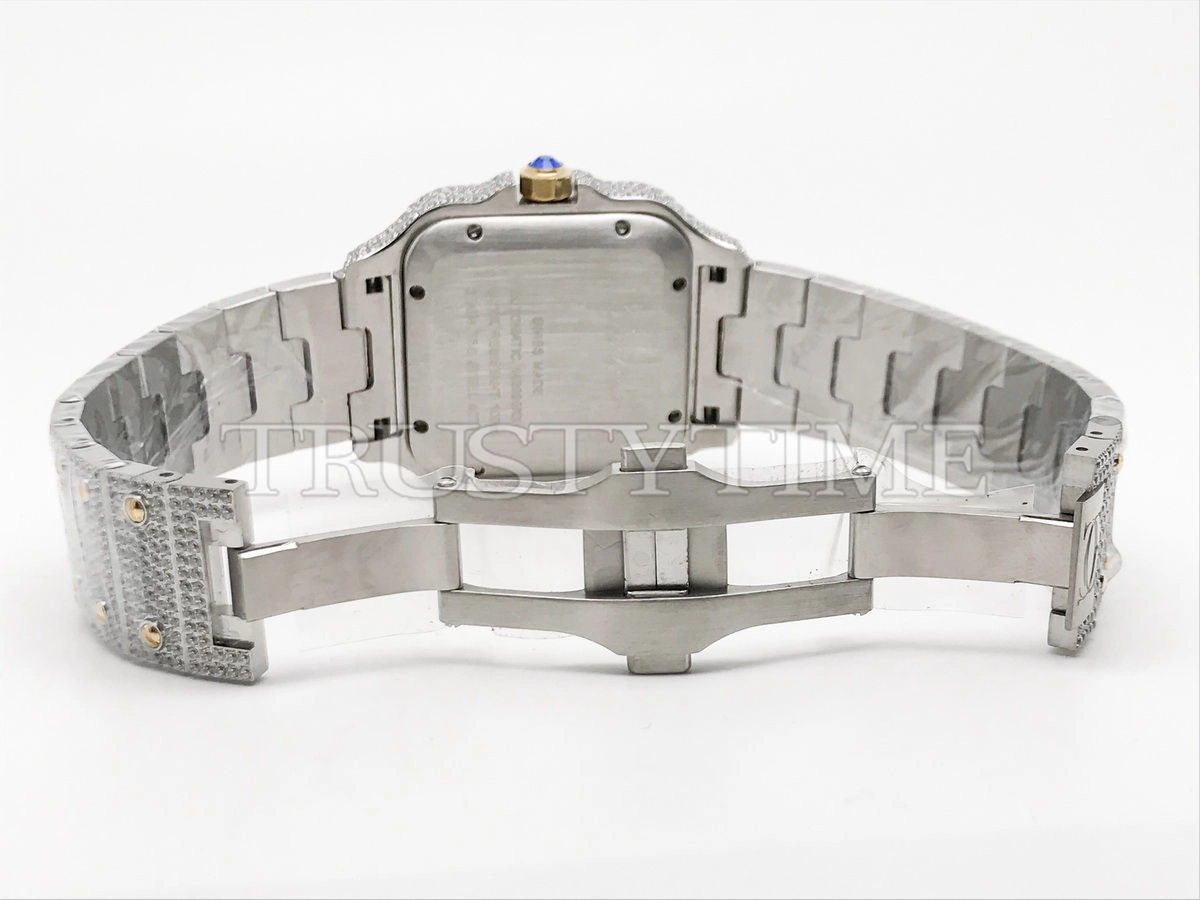 Копия часов Cartier Santos De Cartier 40 W2SA0009 Diamonds Арт.CR-0940
