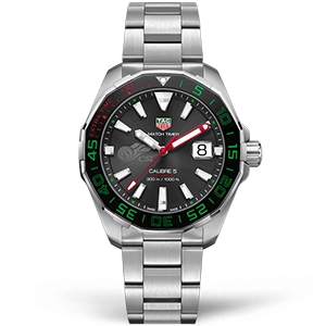 Копия часов Tag Heuer Aquaracer Calibre 5 43mm WAY201E.BA0927 Арт.TG-0342
