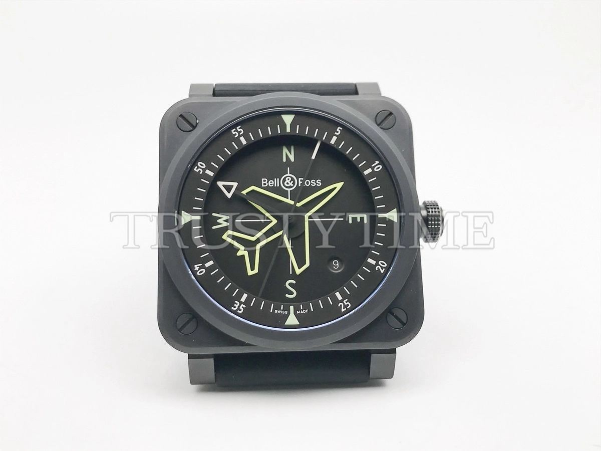 Копия часов Bell & Ross Instruments BR 03 Gyrocompass BR03A-CPS-CESRB Арт.BR-0309