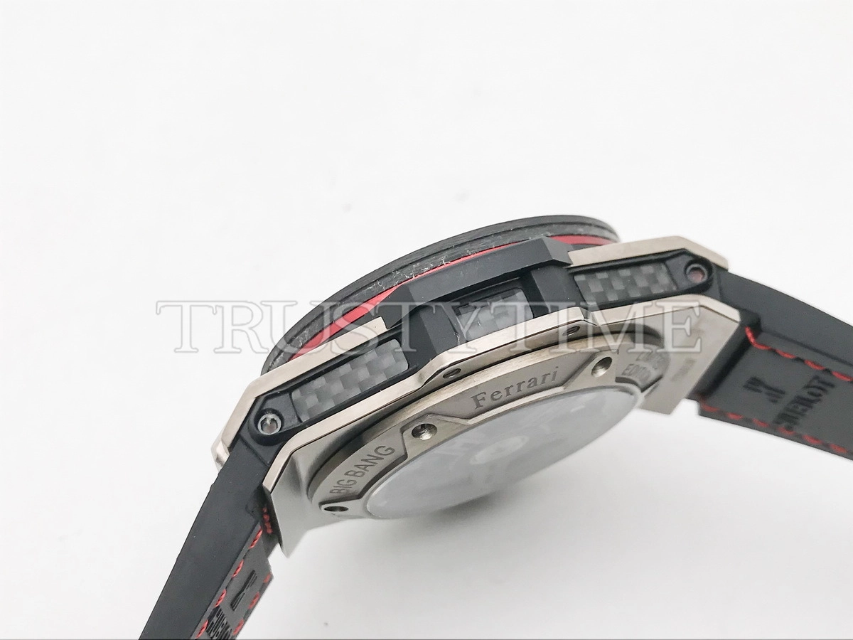 Копия часов Hublot Big Bang Ferrari "Titanium Carbon" 401.NQ.0123.VR Арт.HB-0422