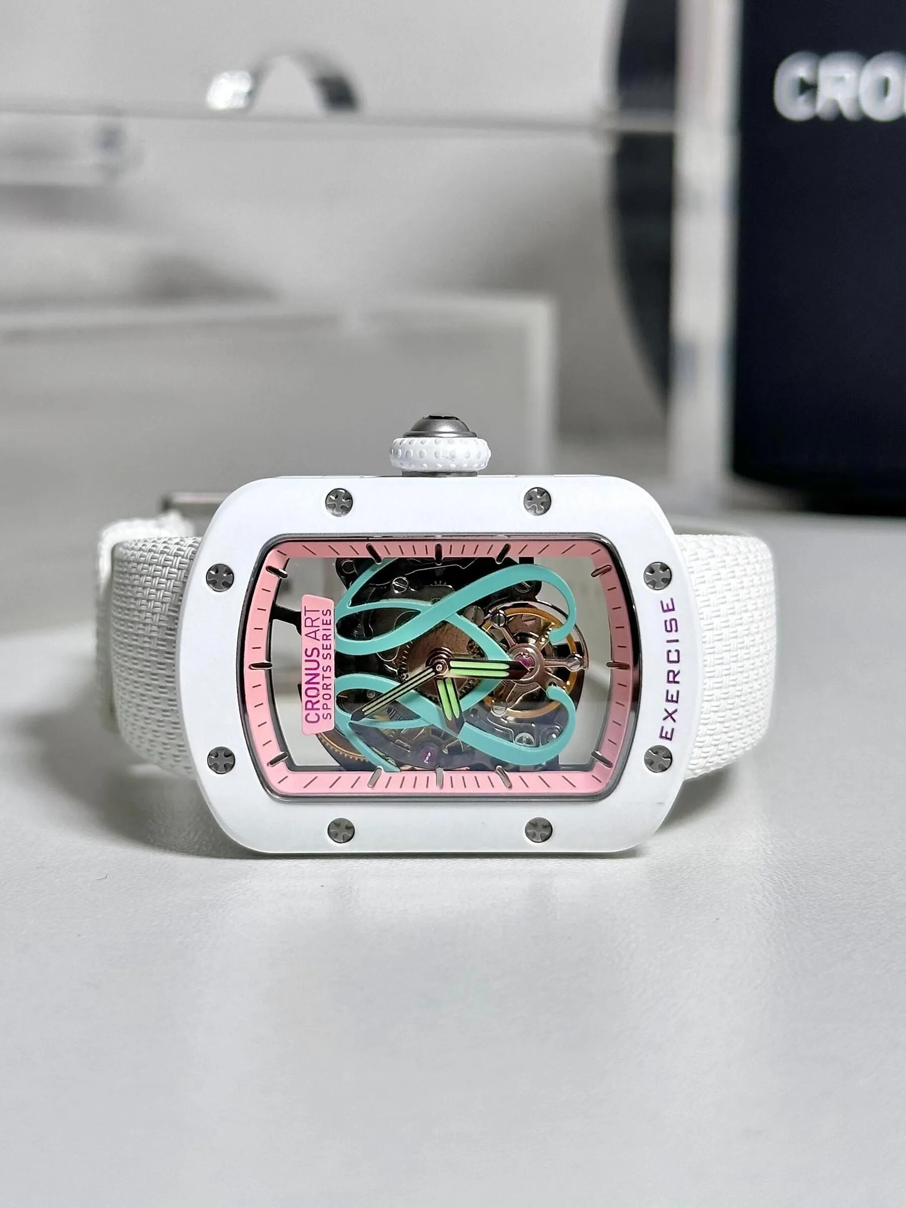 Копия часов CronusArt Carbon Watch CM017-010 Арт.CA-0449