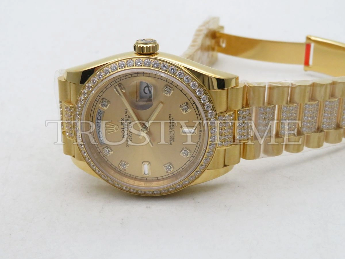 Копия часов Rolex Day-Date 36mm 128348RBR-0010 Арт.RX-1987