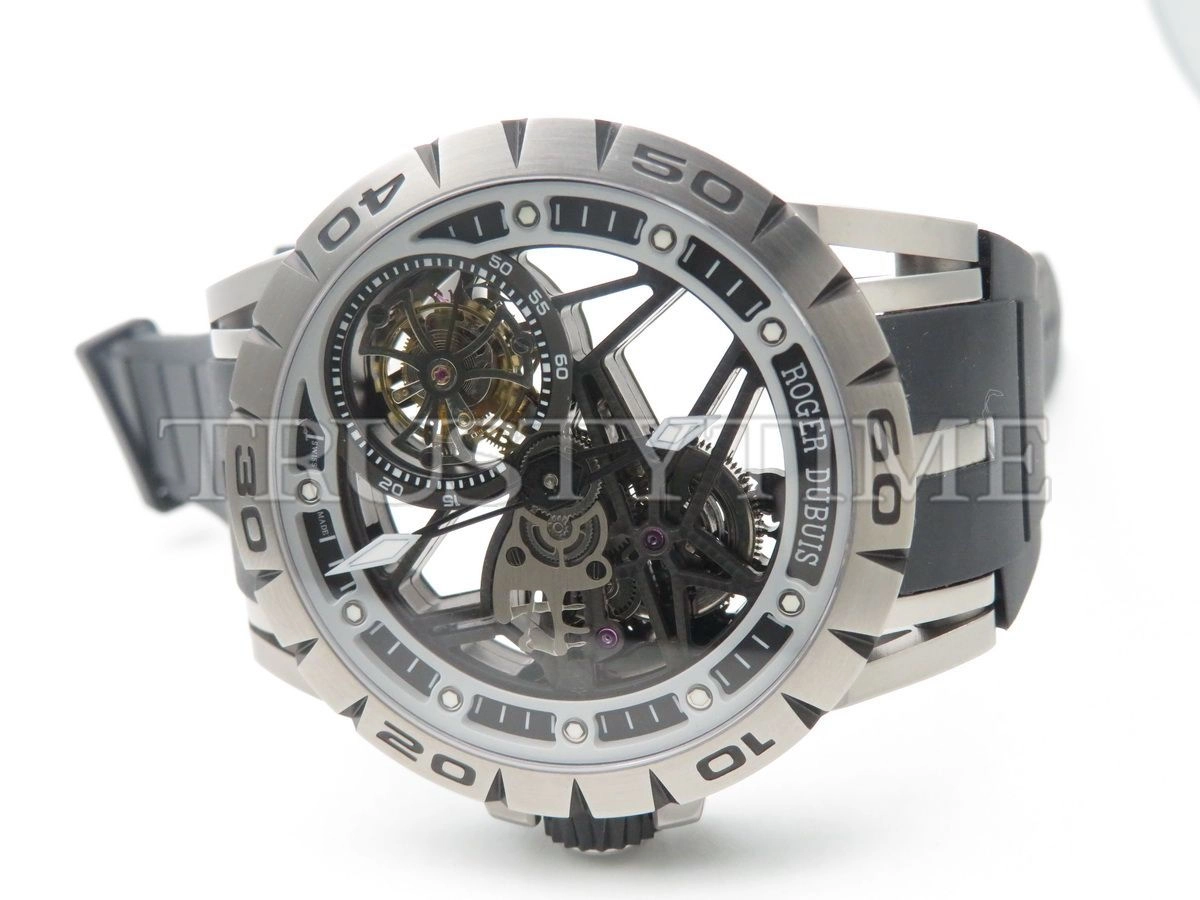 Копия часов Roger Dubuis Excalibur Spider Skeleton Flying Tourbillon 45mm RDDBEX0479 Арт.RG-0429