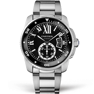 Копия часов Cartier Calibre De Cartier Diver W7100057 Арт.CR-0473