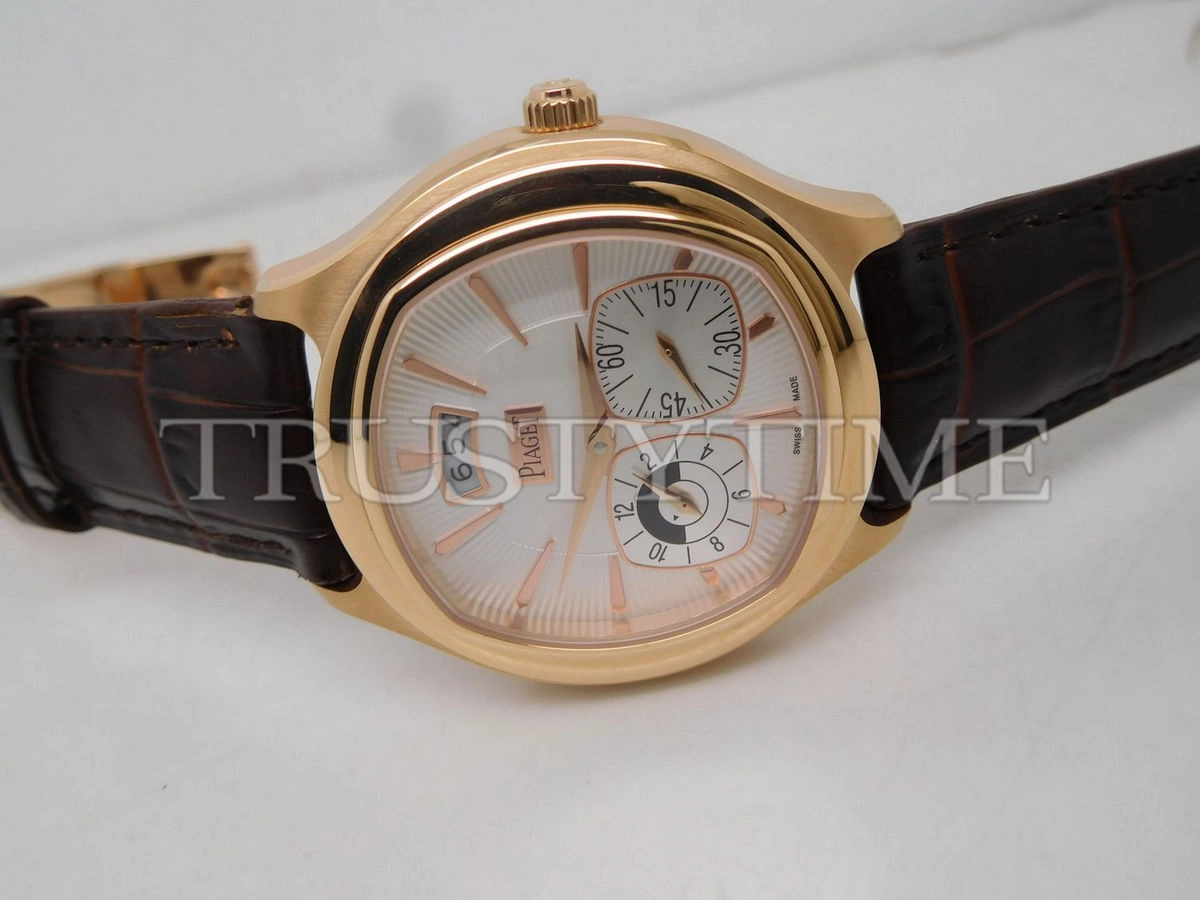 Копия часов Piaget Emperador Coussin Dual Time 42mm G0A32017 Арт.PG-0150