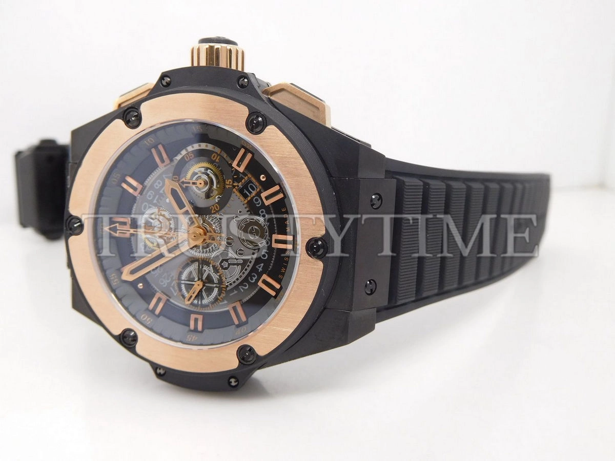 Копия часов Hublot King Power Unico Ceramic Gold 48mm 701.CO.0180.RX Арт.HB-0535