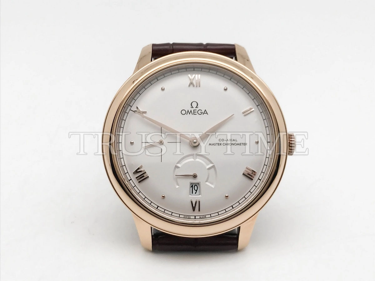 Копия часов Omega De Ville Prestige Co-axial Master Chronometer Power Reserve 41mm 434.53.41.21.02.001 Арт.OM-0981