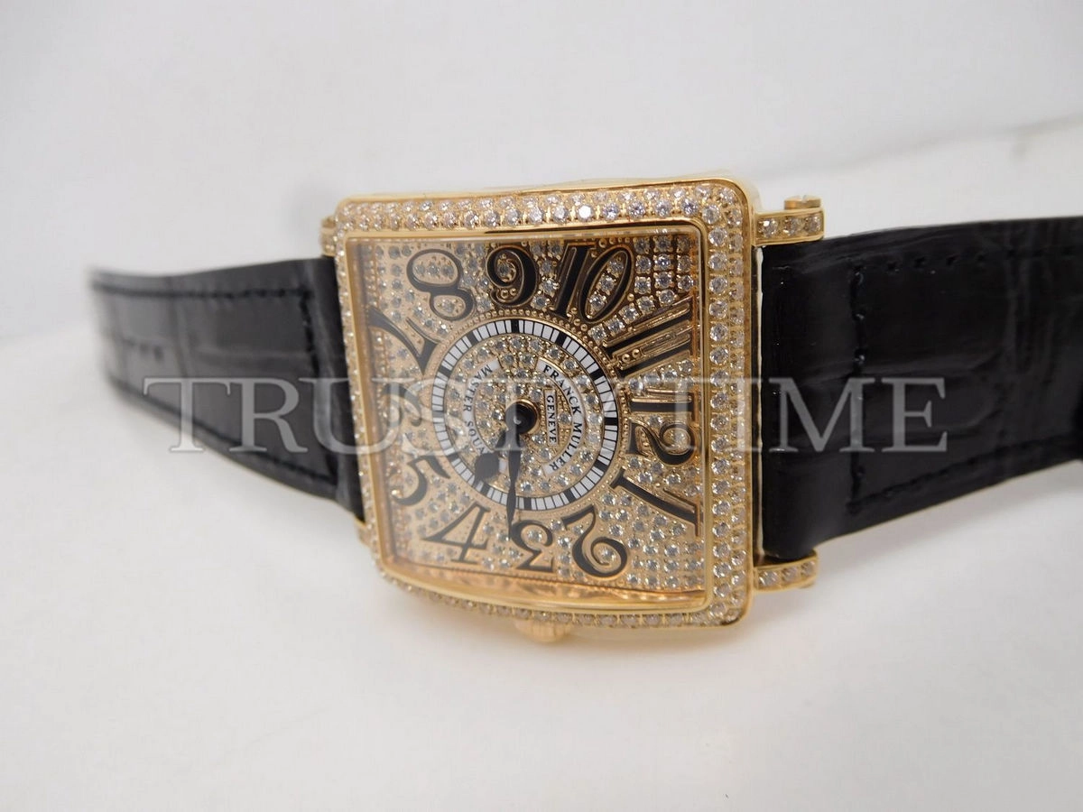 Копия часов Franck Muller Master Square Quartz 6002-M-QZ-V-D-CD Арт.FM-0595