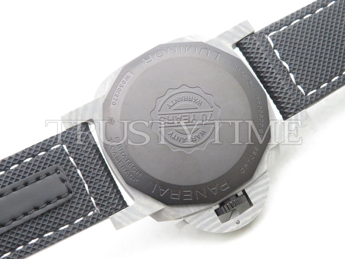 Копия часов Panerai Luminor 1950 3 Days Fibratech 44mm PAM01119 Арт.PN-0789