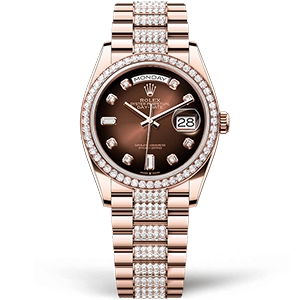 Копия часов Rolex Day-Date 36mm 128345RBR-0041 Арт.RX-1980