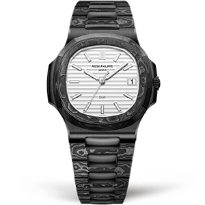Копия часов Patek Philippe Nautilus DiW The Black Grail Carbon Арт.PP-0791