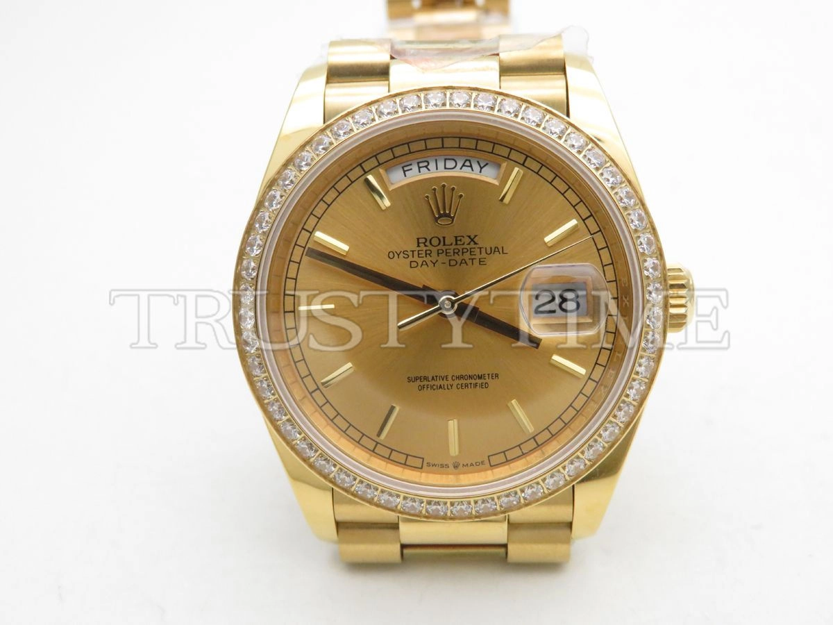 Копия часов Rolex Day-Date 36mm 128348RBR-0026 Арт.RX-1613
