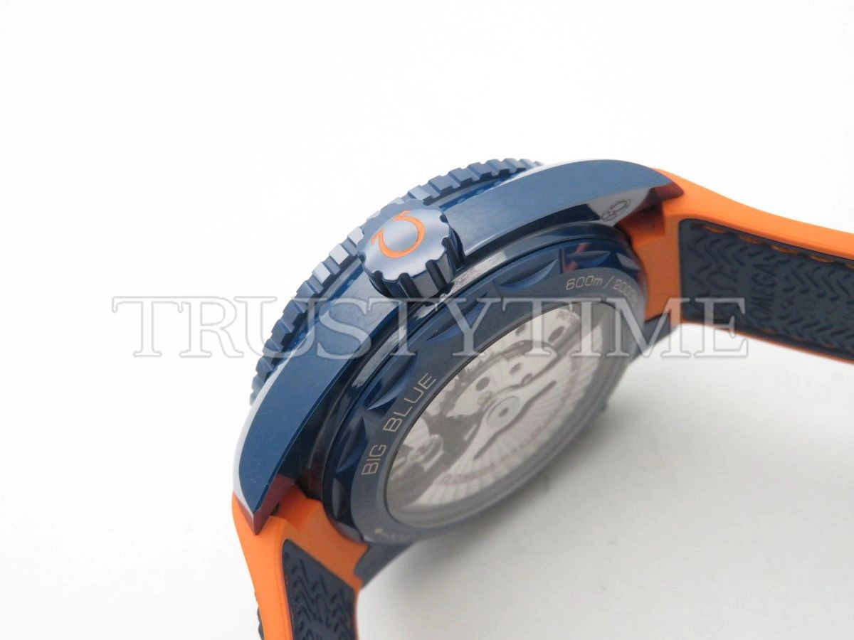 Копия часов Omega Seamaster Planet Ocean 600m Co‑Axial Master Chronometer GMT Big Blue 45,5mm 215.92.46.22.03.001 Арт.OM-0645