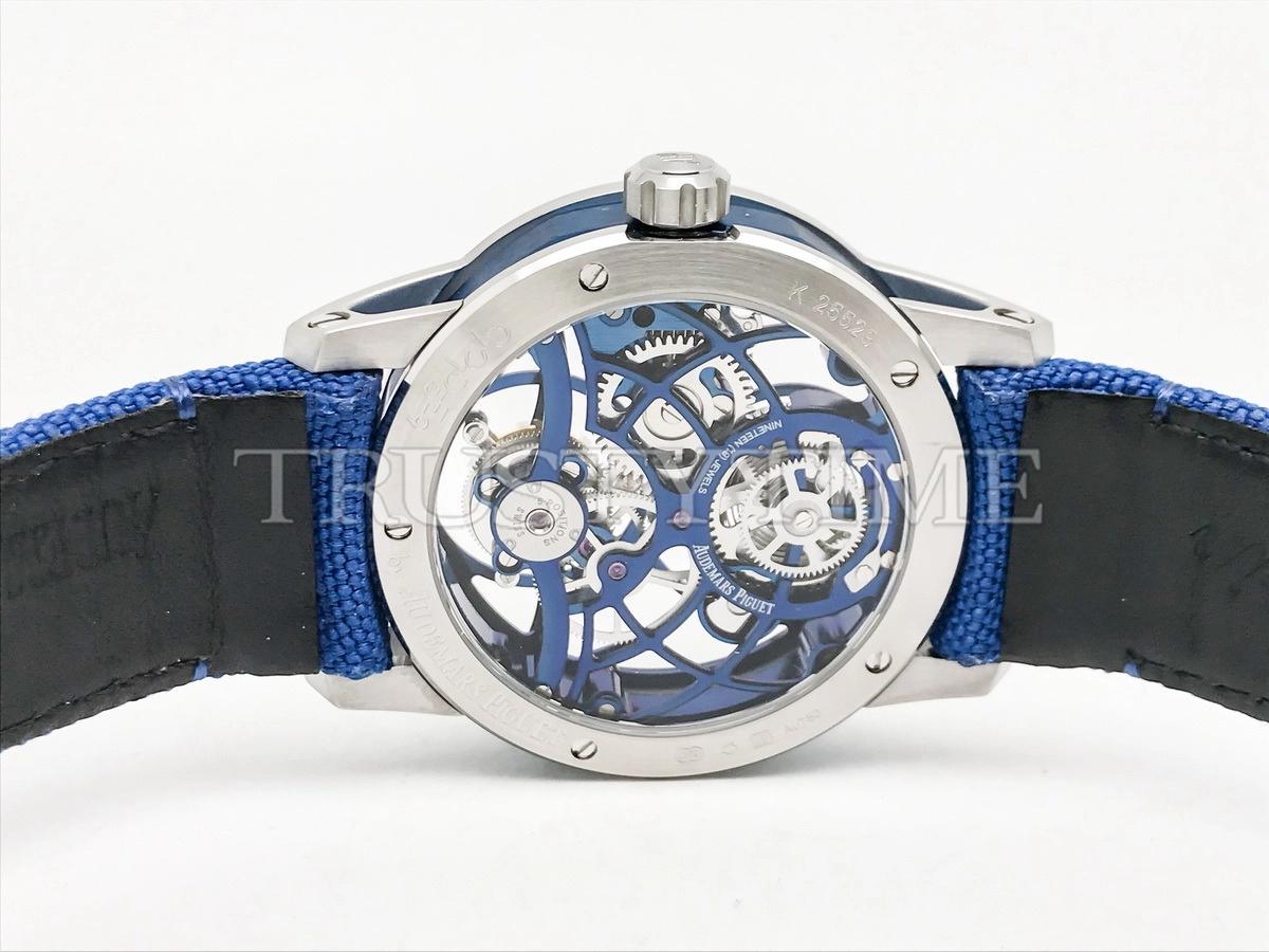 Копия часов Audemars Piguet Royal Oak Tourbillon Openworked 26600NB.OO.D346KB.01 Арт.AP-1182