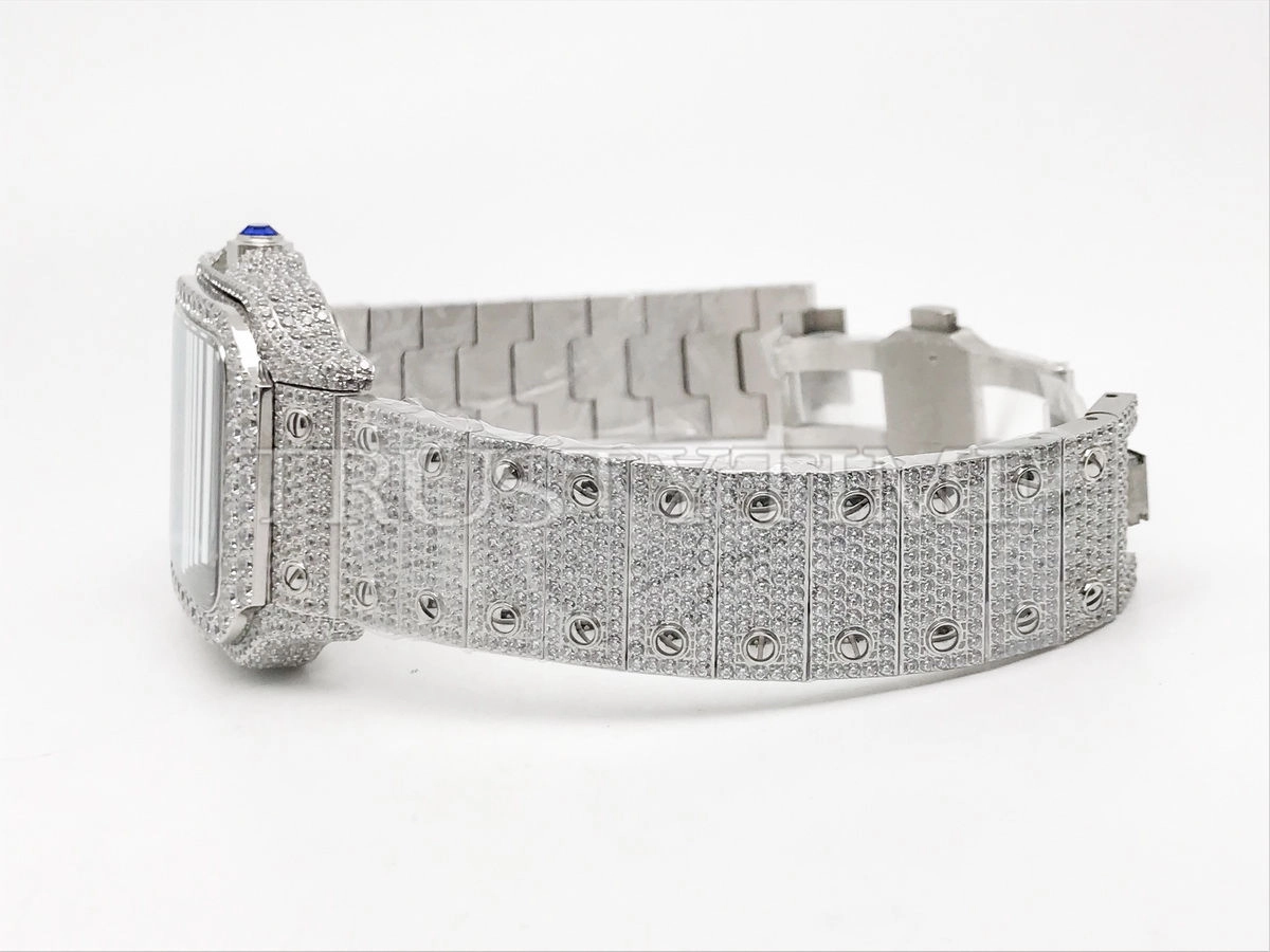 Копия часов Cartier Santos De Cartier 40 WSSA0018 Diamonds Арт.CR-0930