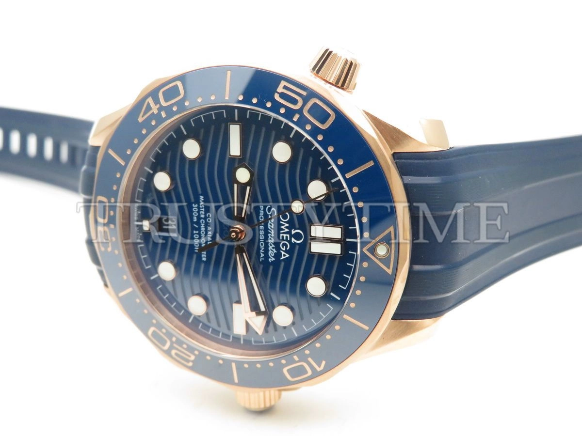 Копия часов Omega Seamaster Diver 300m Co-axial Chronometer 42mm 210.62.42.20.03.001 Арт.OM-0665