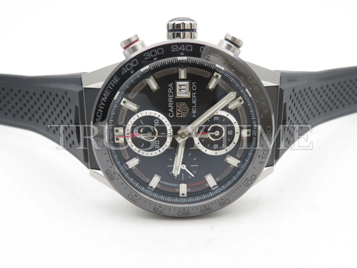 Копия часов Tag Heuer Carrera Calibre Heuer 01 43mm CAR201Z.FT6046 Арт.TG-0420