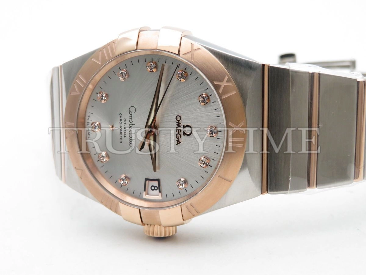 Копия часов Omega Constellation Co-Axial Chronometer 38mm 123.20.38.21.52.001 Арт.OM-0464