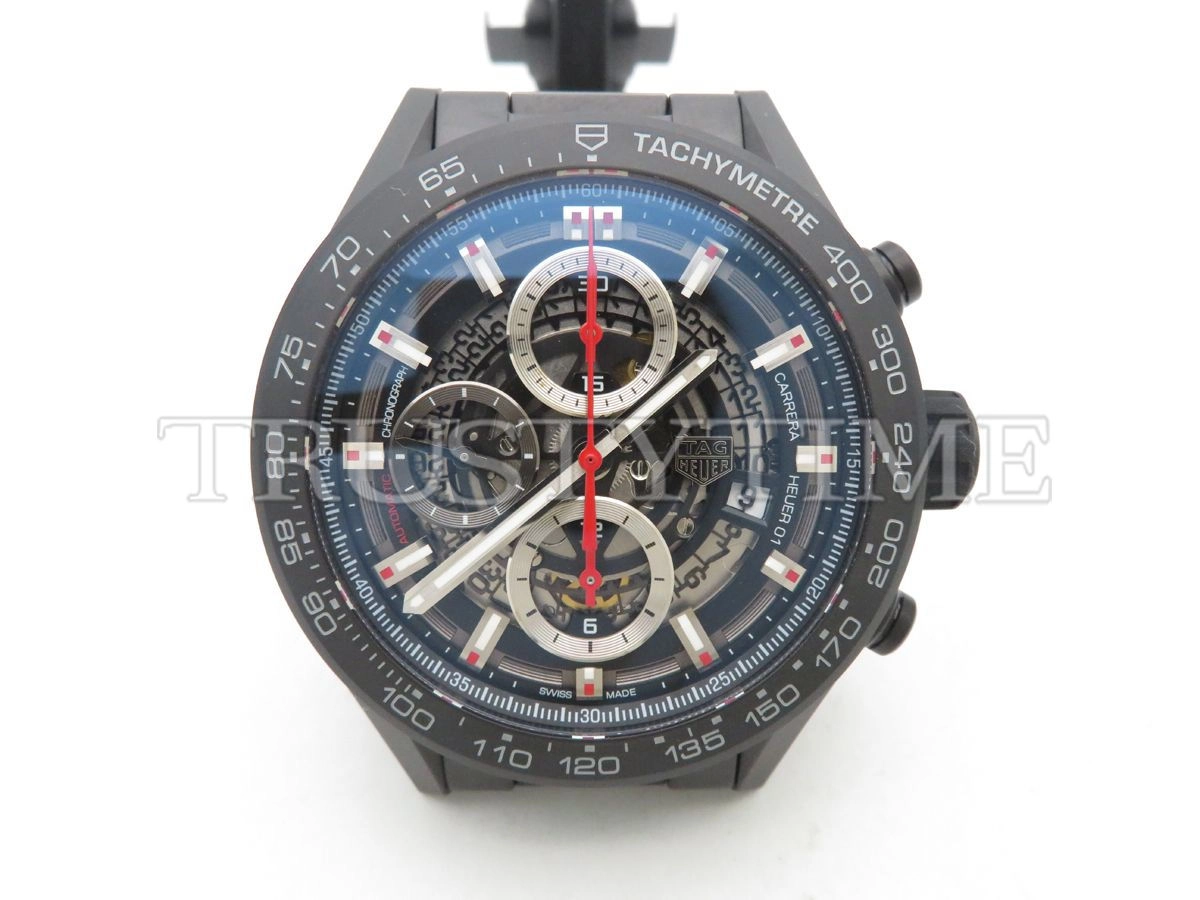 Копия часов Tag Heuer Carrera Calibre Heuer 01 43mm CAR2090.BH0729 Арт.TG-0532
